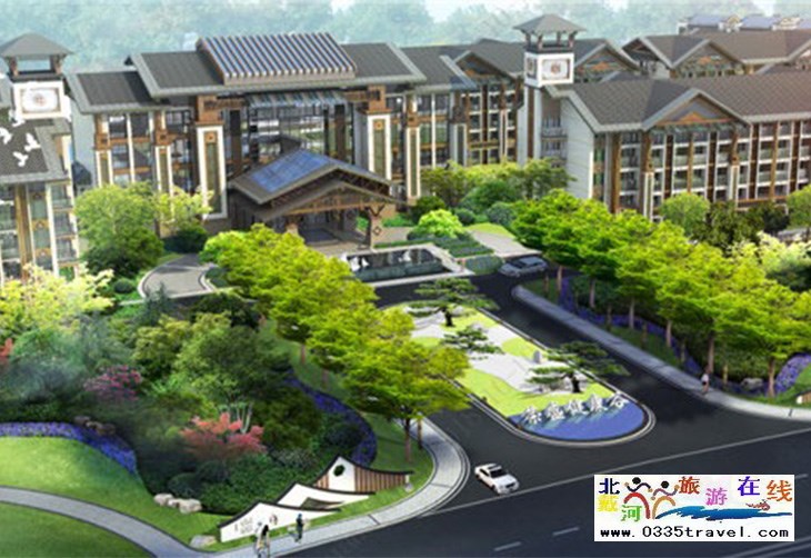 北戴河健康谷榮逸酒店-特色親子主題房+自助早餐+暢享無邊泳池+免費擺渡車服務，樂享親子歡樂時光